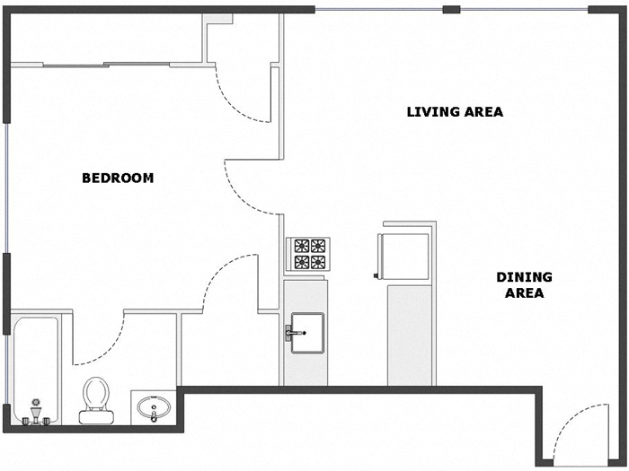 1BR/1BA Apartment on Matadero Avenue · Palo Alto photo 4